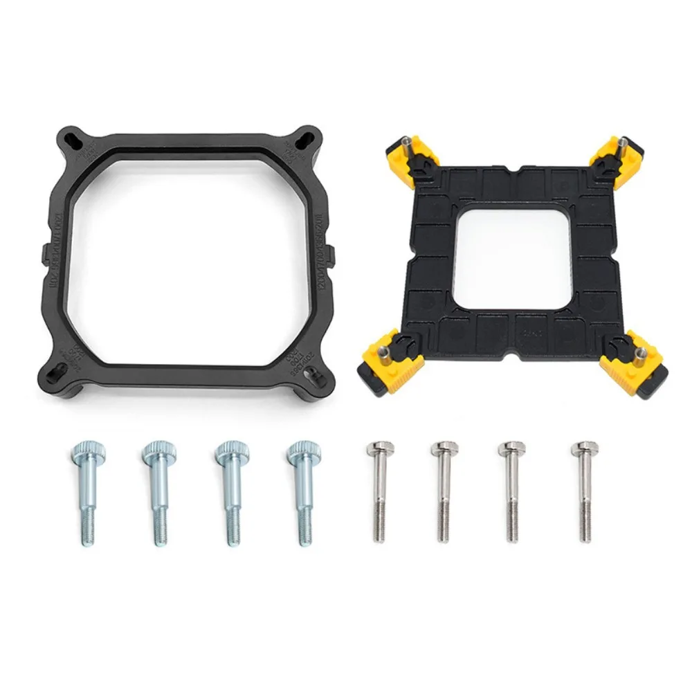 

Многофункциональный базовый кронштейн радиатора процессора с винтовым регулируемым компьютерным вентилятором-кулером для Intel 1150/1151/1155/1156/1366/2011