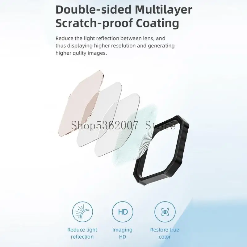 전문 카메라 렌즈 필터 세트 CPL ND8 ND16 ND32 Enhanceds Photography 40JB