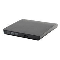 TISHRIC USB3.0  DVD-ROM CD-ROM CD-RW DVD-R CD-R DVD-RW DVD CD Burner Drive Reader Player External Optical Drive For PC Laptop