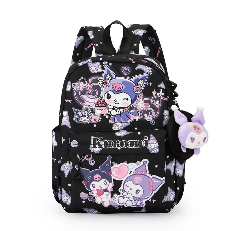 

Sanrio hello kitty new children's school bag doll kindergarten kuromi boys and girls nylon backpack cartoon shoulder bag handbag