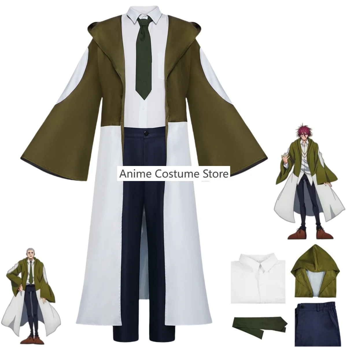 

Anime Mashle: Magic and Muscles Lance Lemon Dot Finn Easton Cosplay Costume Magic Academy School Uniform Coat Man Campus Suit