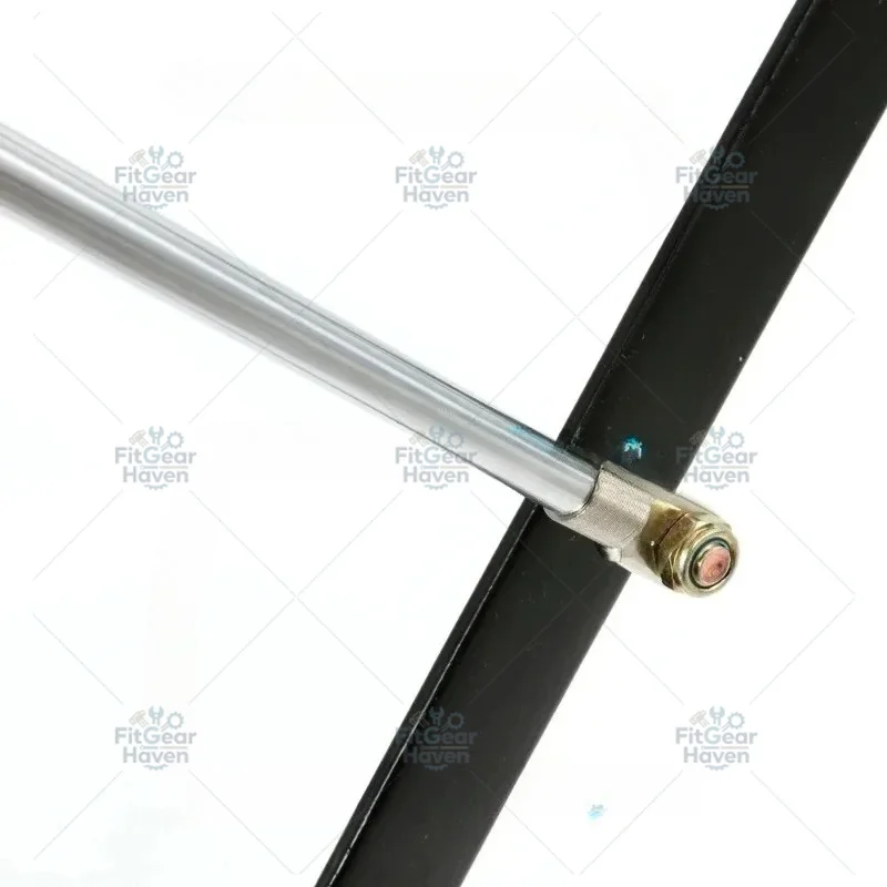 Pneumatic Bed Storage Lift Mechanism Kit 2 Sets, Steel Gas Spring Support Bars, Heavy Duty 60KG Load for Bed Lifting