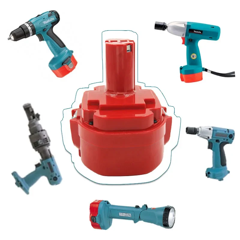 PA18 18V 2.0Ah/3.0Ah Ni-MH/Ni-CD Cordless Power Tools Rechargeable Battery for Makita 4334D 6343D 8443D 1822 1823 1834 1833 1835