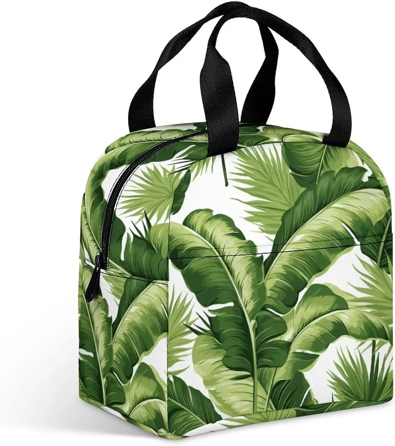 Lunch Box for Women Men, Cute Penguins Printed Insulated Lunch Bag Reusable Lunchbox for Work Picnic Or Travel