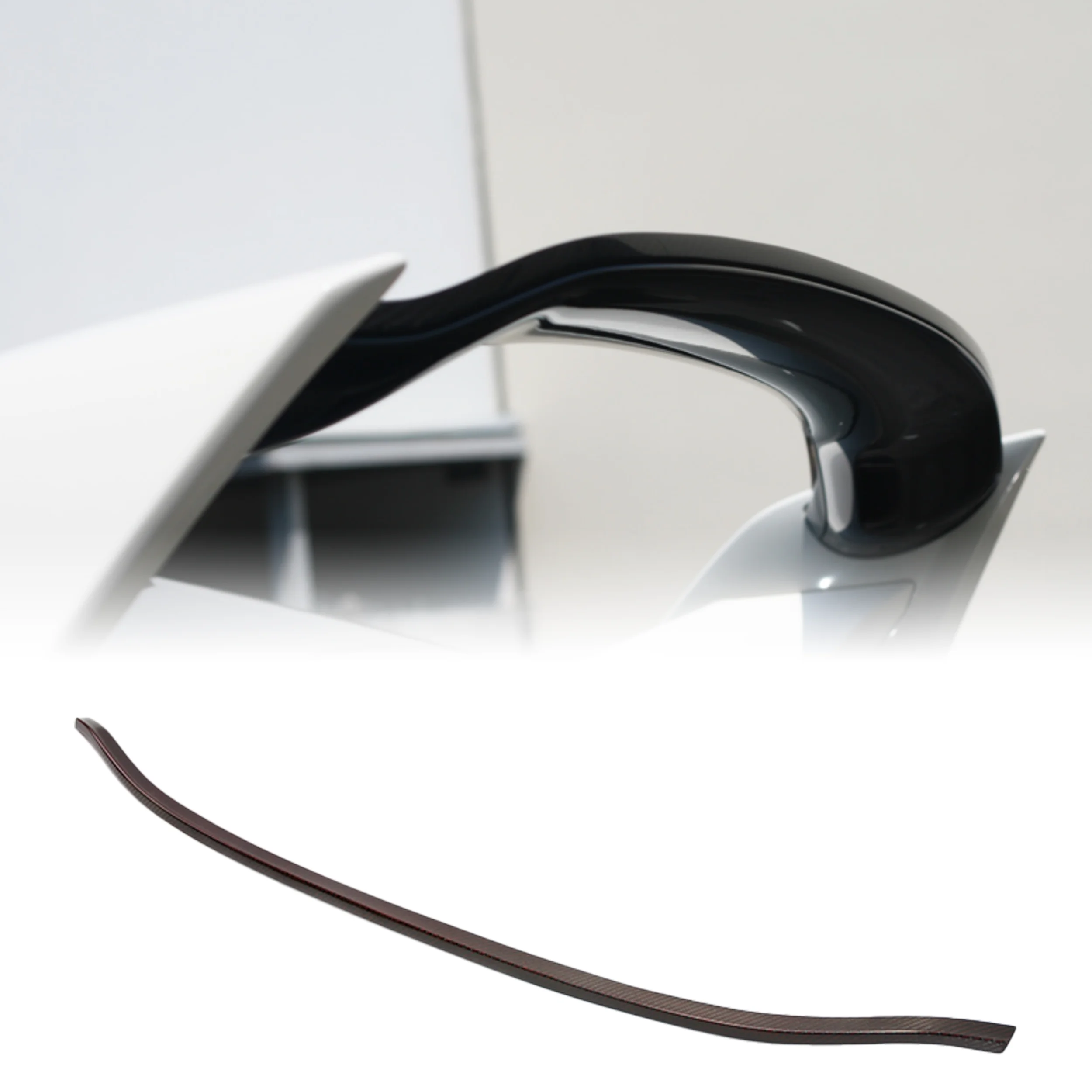 لهوندا FK8 سيفيك Type-R ES نمط Gurney رفرف السفينة الخلفية شفرة جناح واحدة OEM متوافقة مع سبويلر السيارة #1