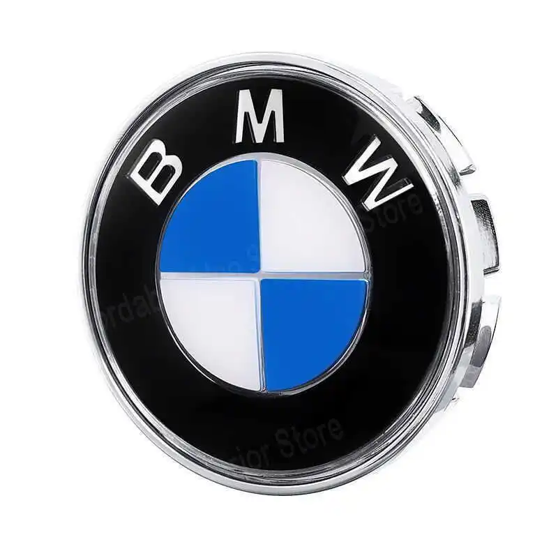 For Bmw X1 X3 X4 X5 E87 F20 E46 E90 E39 F16 Car LED Floating Wheel Hub Light Maglev Hub Cap Magnetic Suspension Wheel Hub Cap