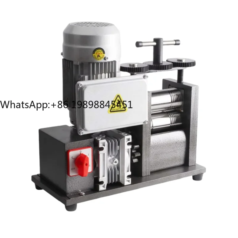 

Electric Multi-Function Jewelry Gold Silver Copper Wire Table Press Electric Jewelry Rolling Mill Machine