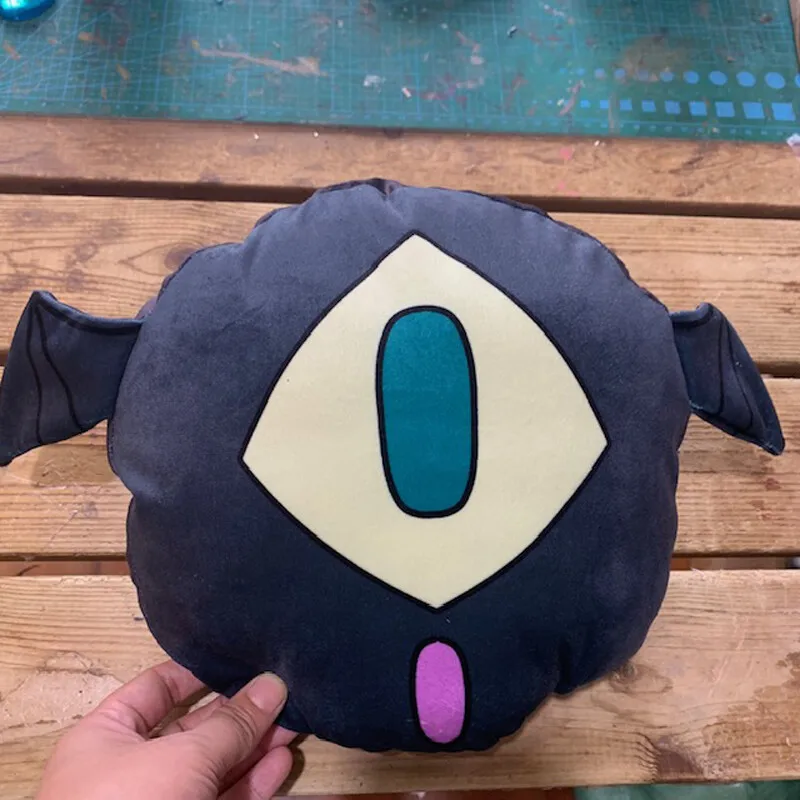 

Anime Plush Doll demon of ring Elicroot Ali Iruma devil eye Toy 3D Pillow