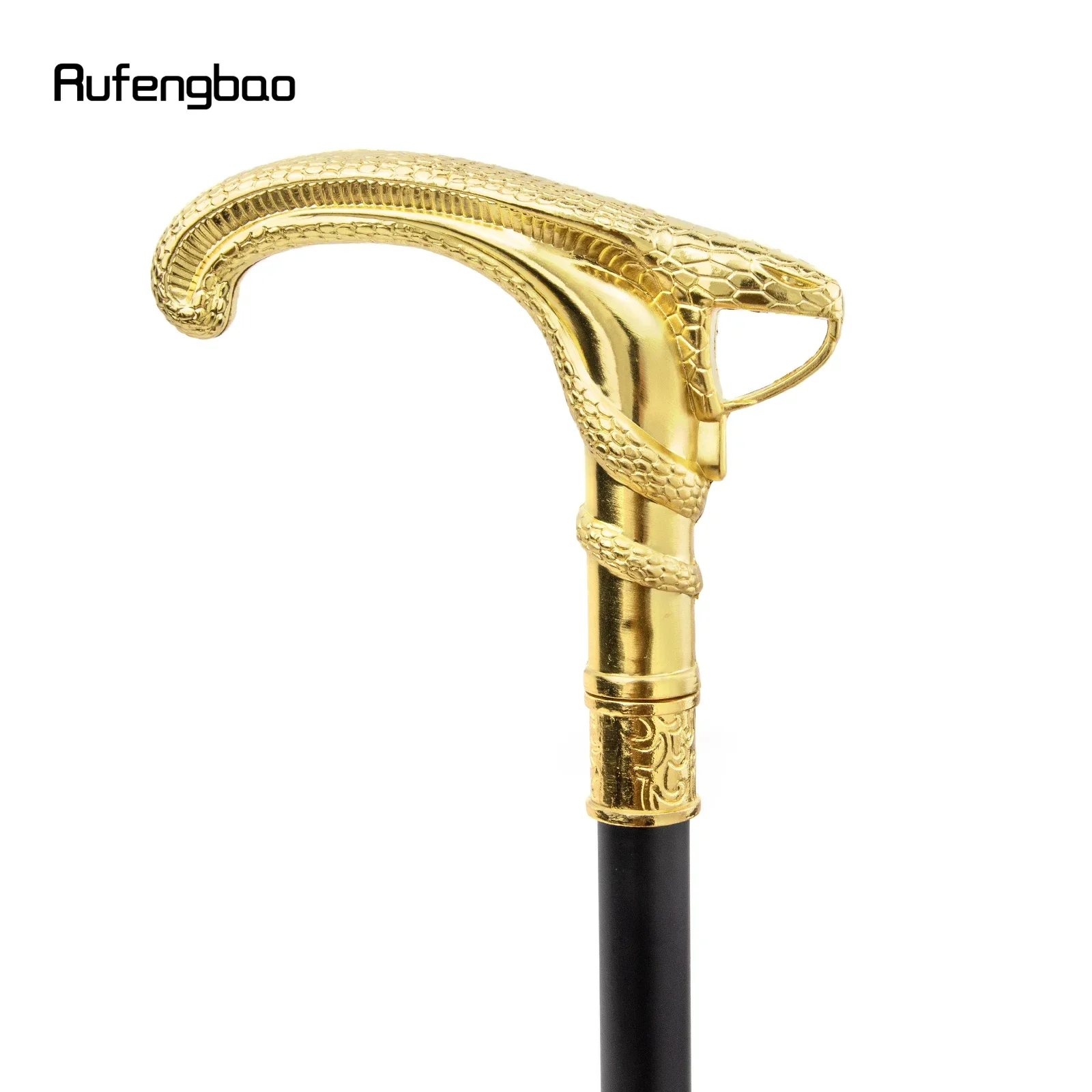 الذهبي الأفعى ملفوف واحد مشترك موضة عصا للمشي ديكور مصاص دماء تأثيري حفلة عصا للمشي هالوين Crosier 93 سنتيمتر