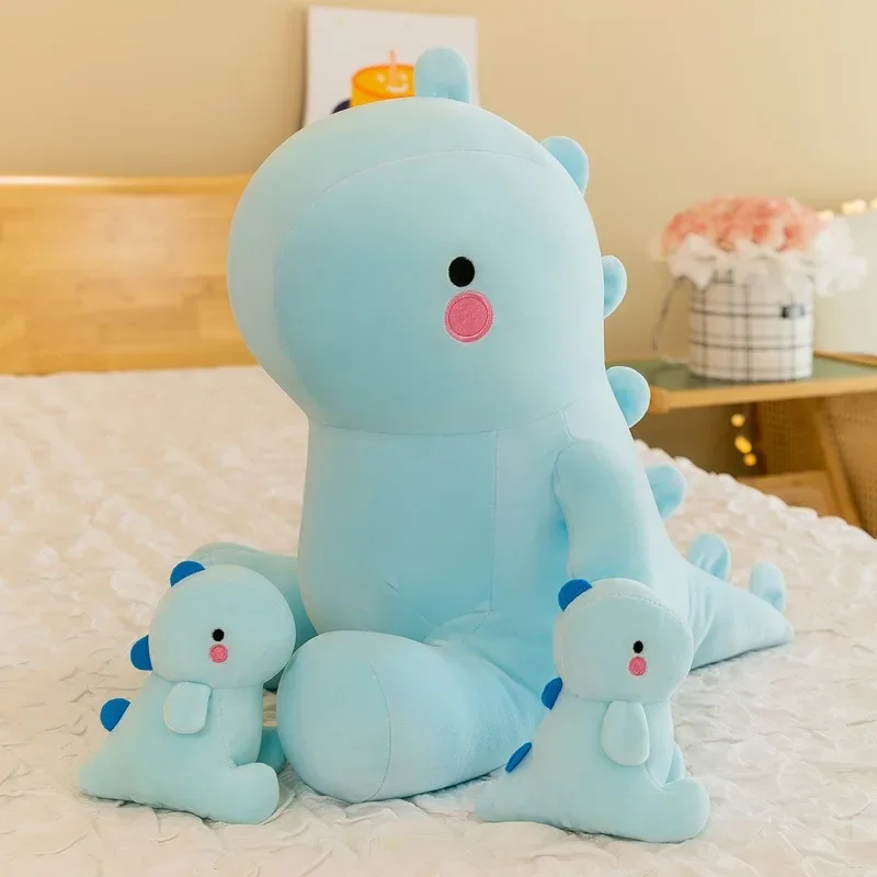 

Dinosaur Stuffed Animal with Babies Mommy Stuffed Dinosaur with Baby Dino Plush Toys Home Decor Kid Birthday Gift for Boys Girls
