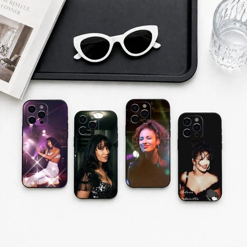 

Selena Quintanilla-a Phone Case For iPhone 17, 16,15,14,13,12,11 Plus,Pro Max, Others Soft Black Cover