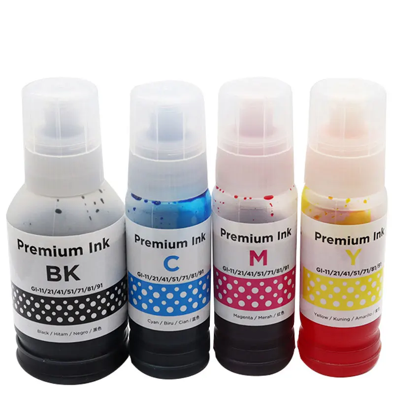 GI-91 Premium  Refill Ink Kit  For Canon GI91 PIXMA G1920 G1922 G2920 G2923 G2960 G2962 G3920 G3923 G3960 G3962 G3963 Printer