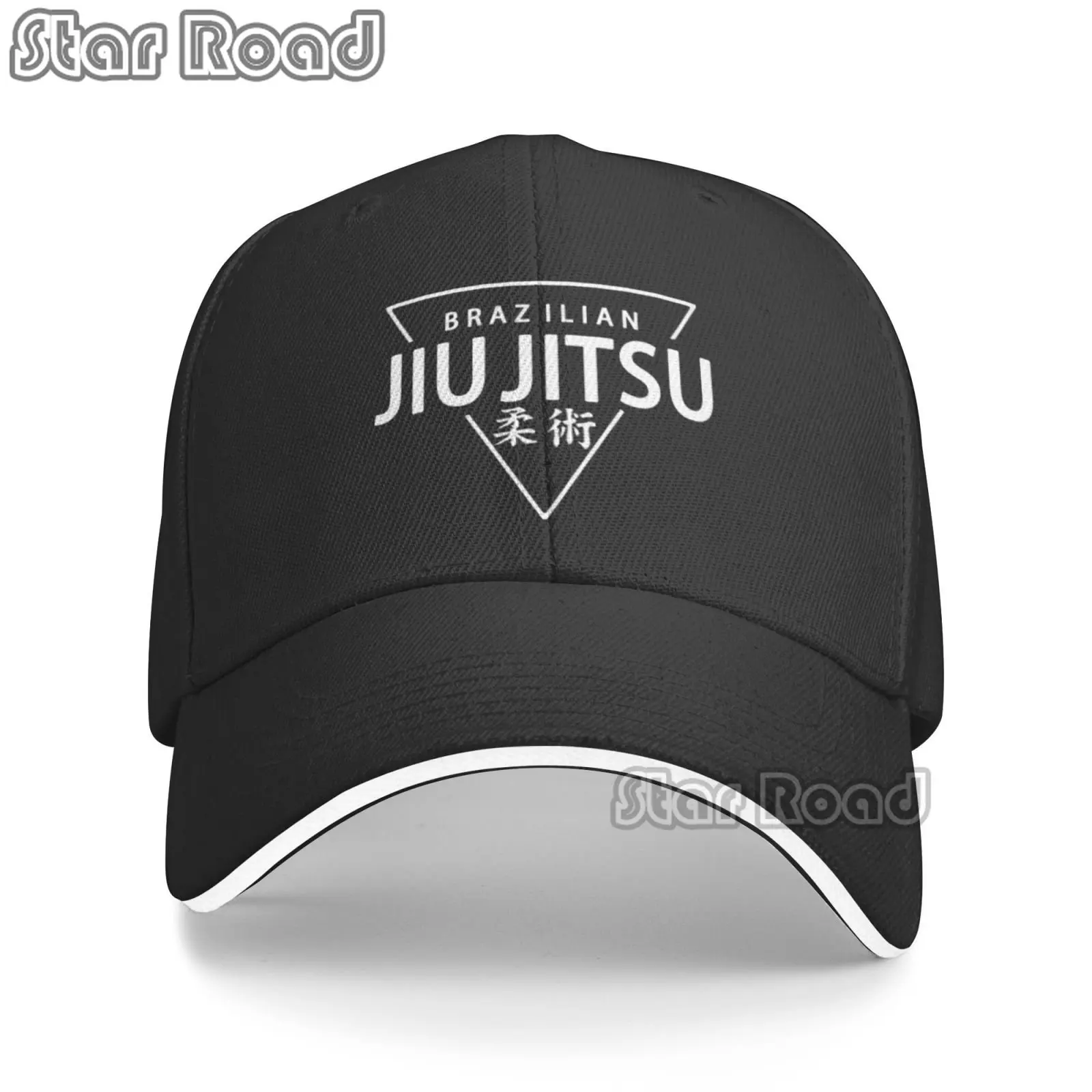 Brazilian Jiu Jitsu Rio De Janeiro MMA BJJ Print Baseball Cap Sun Protection Men Women's Adjustable Trucker Hat