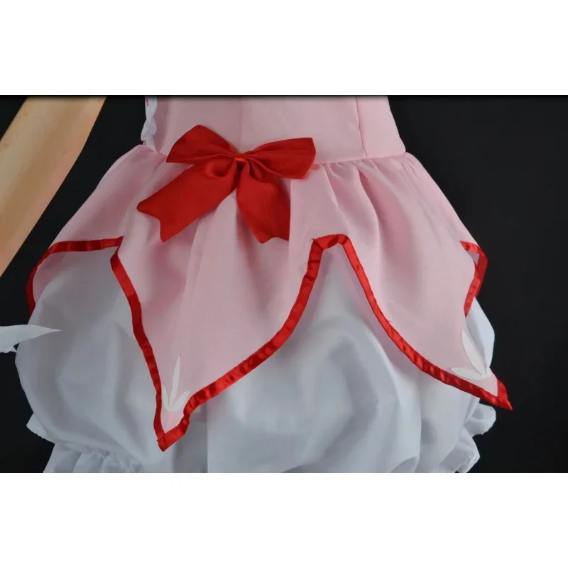 Anime Madoka Magica Cosplay Costumes Dress Puella Magi Halloween Costume for Women Lolita Charm Dress Suit Maid Dress L