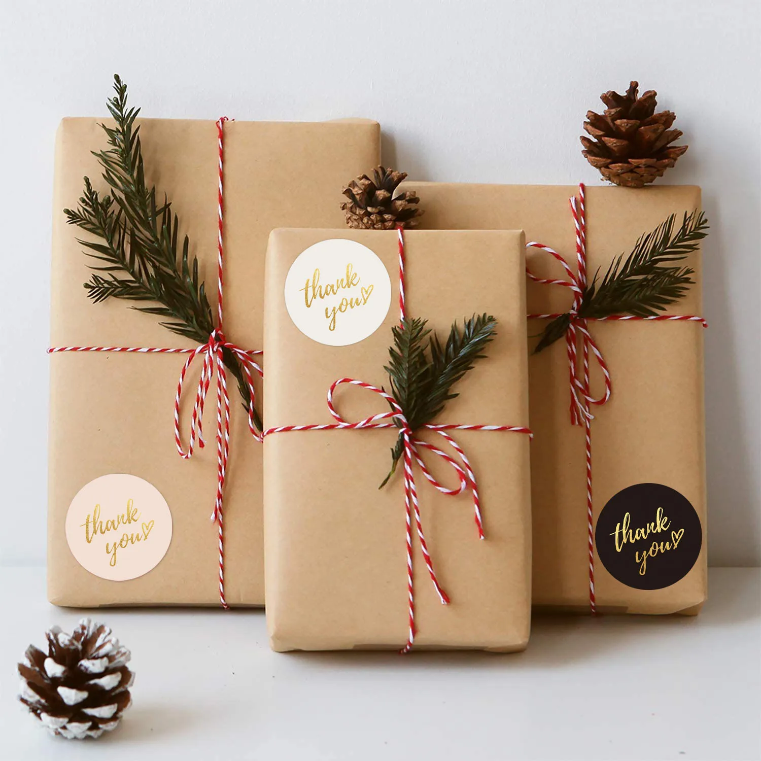 500 قطعة 1 بوصة الأزرق شكرا لك ملصقات ل لوازم مكتبية اليدوية المغلف ختم تسميات هدية الزفاف لاصقة تزيين