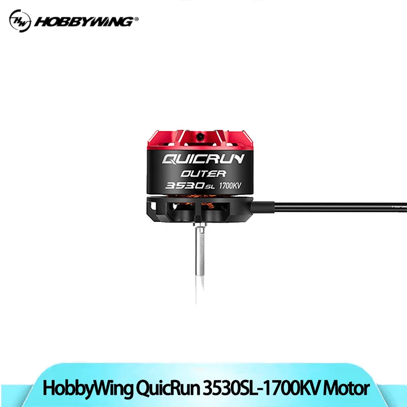 

HobbyWing QuicRun Outer 3530 SL 1700KV 2200KV Sensorless Brushless Motor For 1/10 1/12 RC Car