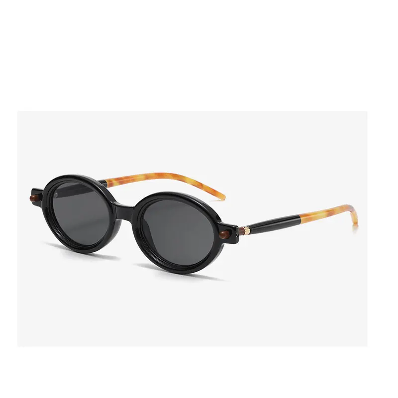Vintage Small Frame Punk Sunglasses Men Luxury Brand Designer Sun Glasses Male Fashion Round Hip Hop Gafas De Sol image 3