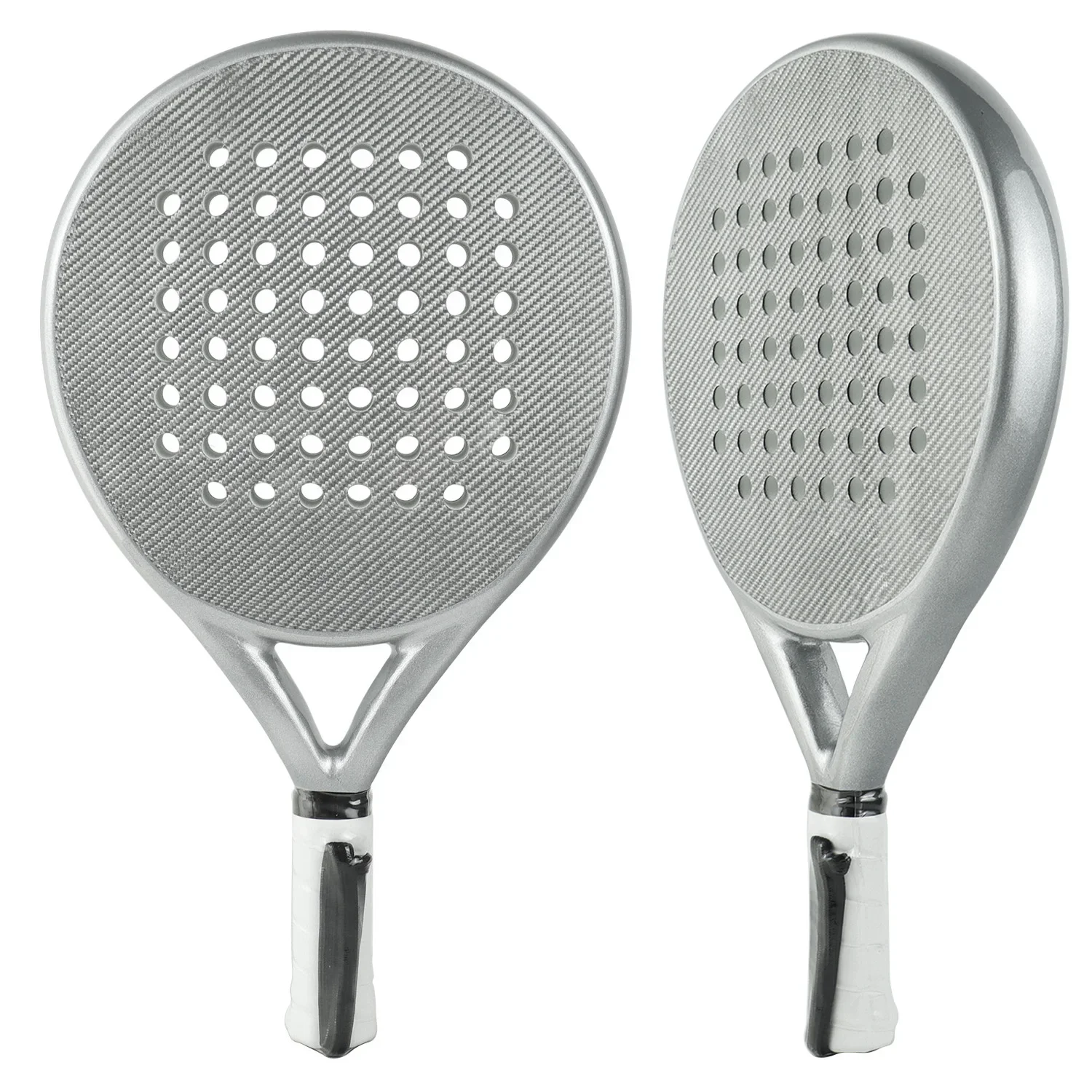 

RTS silver 3k carbon padel shovel & padel racquet and padel racket for advanced player