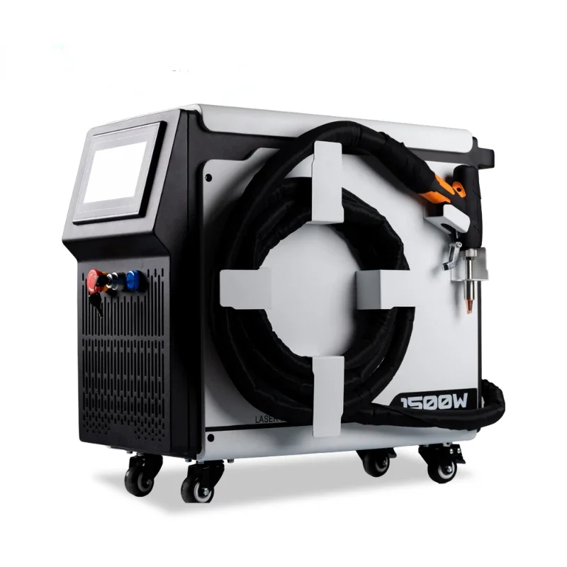 Air cooled portable laser welding machine for metal 1500W