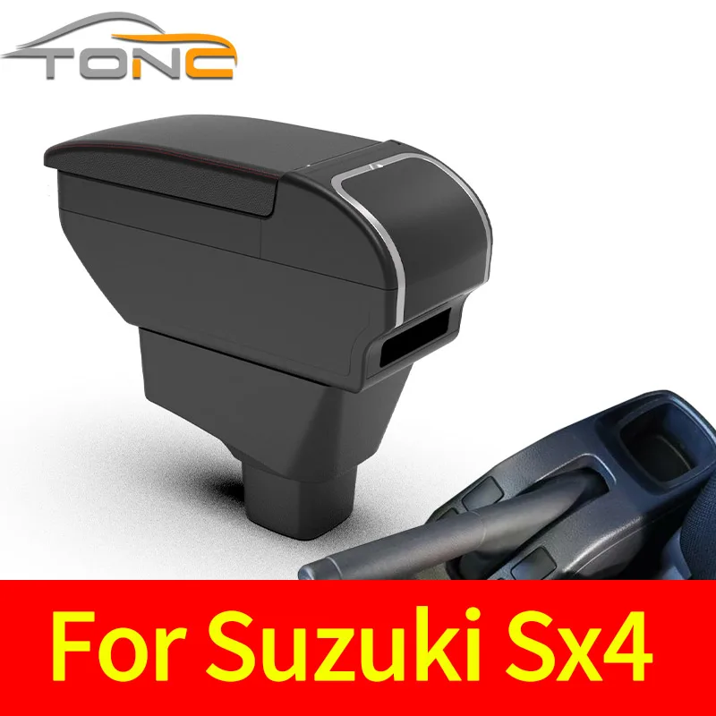 

For SUZUKI SX4 Armrest Interior Parts Car Armrest box Retrofit parts Storage box Car Accessories Interior details