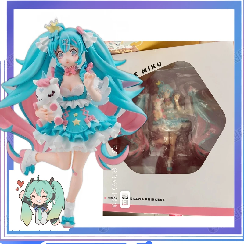 In stock, genuine Hatsune Miku TENITOL series, fantasy princesses, anime, action figures, toys, models, decorations, dolls,