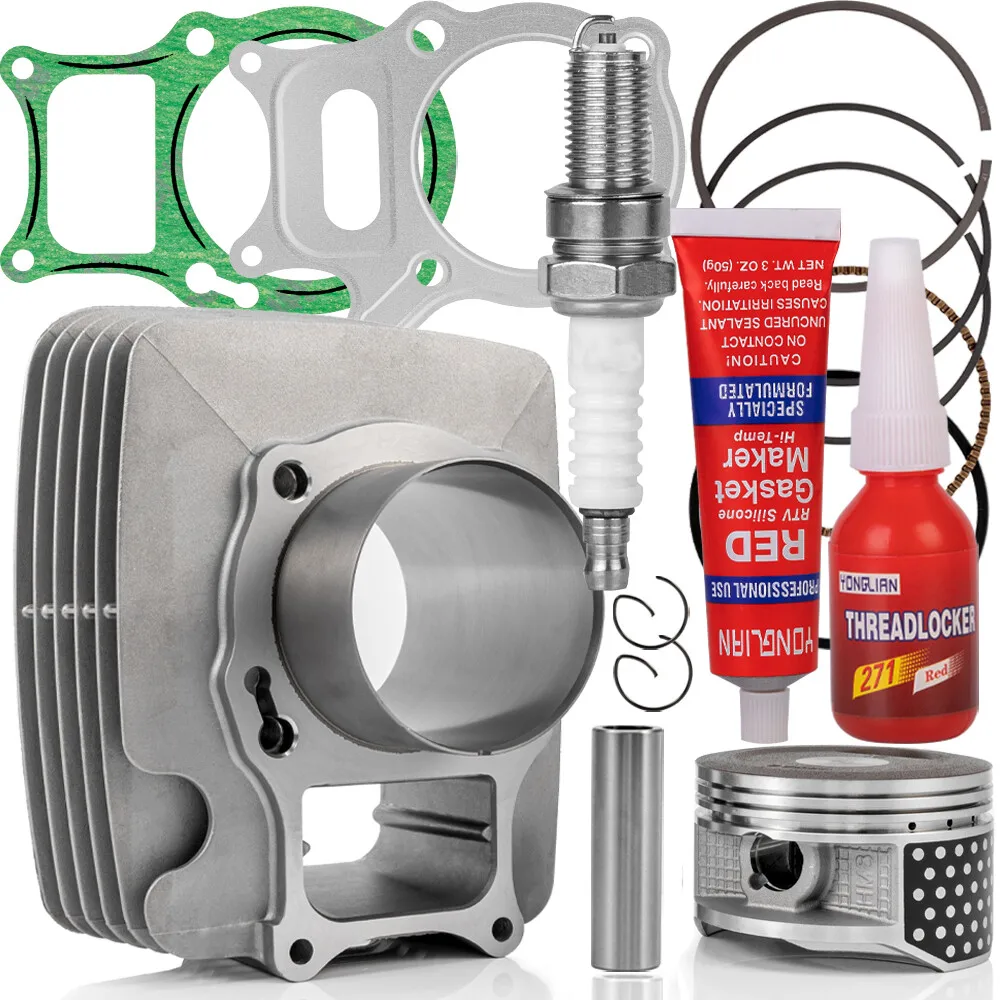 

Комплект цилиндров с большим диаметром 74 мм для мотоцикла от 250CC до 267CC для Honda Recon 250 Sportrax TRX250 TRX 250EX TRX250X TRX250TE/TM Мотоблок