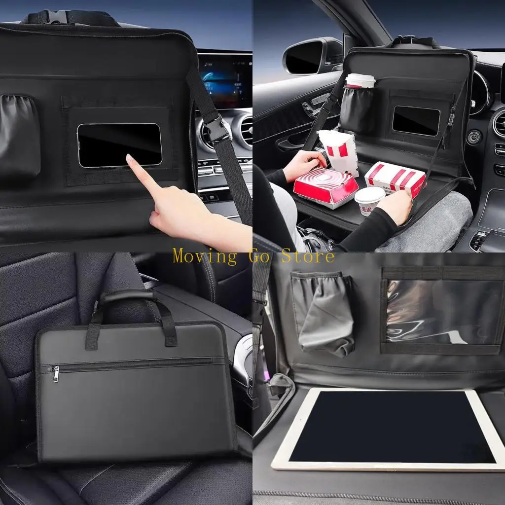 

B5XD Space Saving Car Tray Multifunctional Car Tray Table Simple for Meals Essential