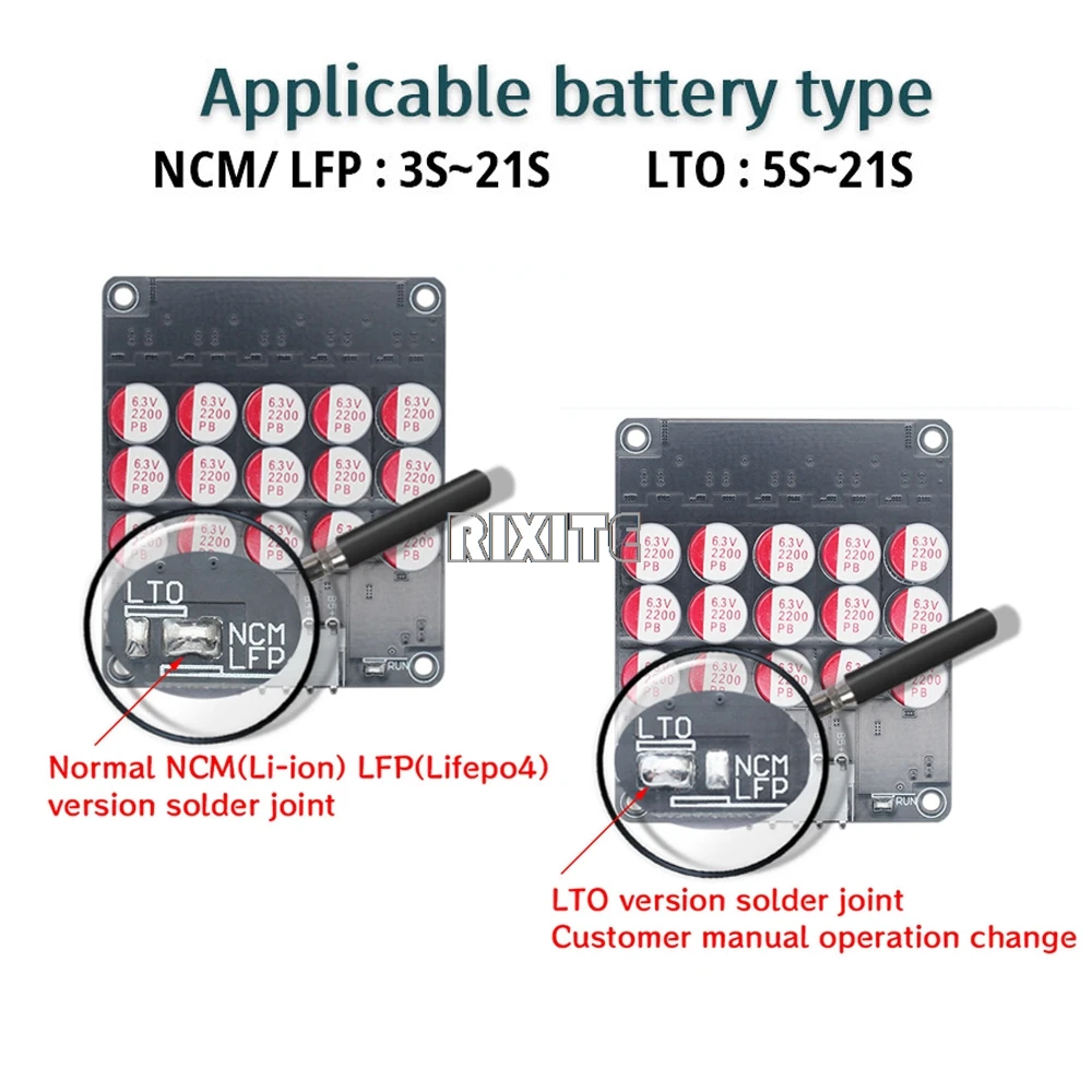 Afbeelding 3: Groothandel Actieve Equalizer Balancer BMS 5A 3S 4S 5S Cell Balancer Lifepo4 Lipo LTO Batterij Energiecondensator