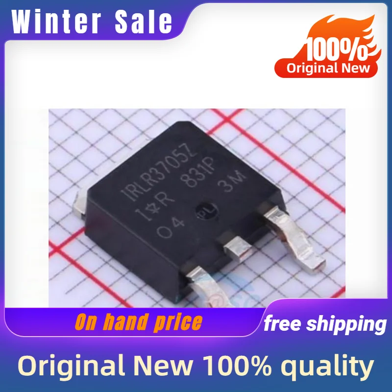 10PCS New original IRLR3705ZPBF TO-252 IRLR3705 IRLR3705Z quality goods