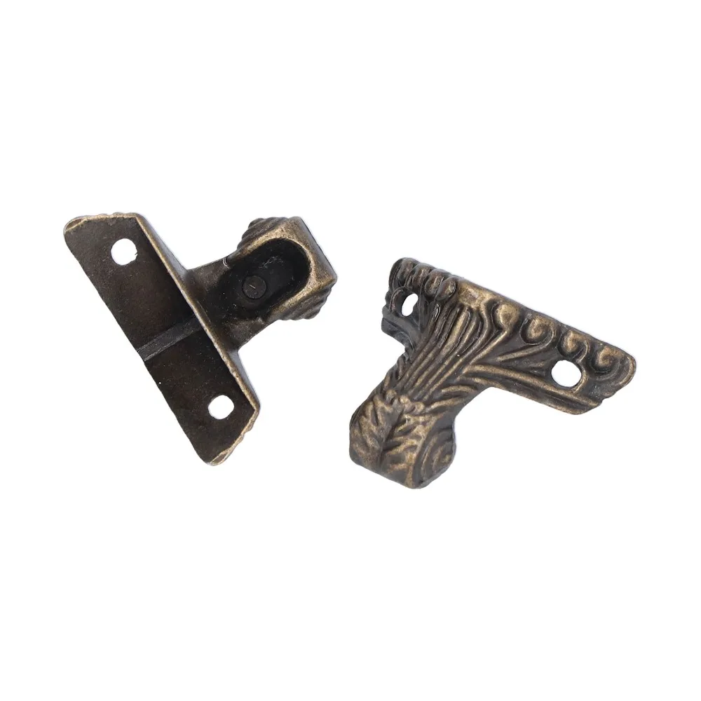 

12 шт. Декоративные ножки для шкатулок из цинкового сплава, бронзовые, винтажные, для деревянных шкатулок и сундуков для украшений