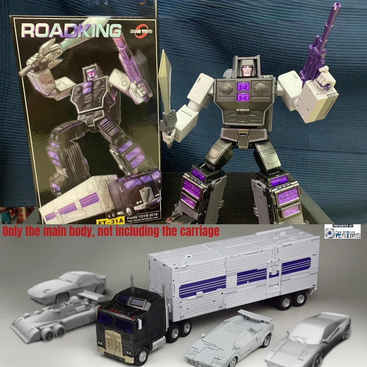 

Женская трансформер FansToys в наличии Motormaster FT31A Menasor, комбинированная экшн-фигурка для мальчика, 25 см, коллекционная игрушка, подарок