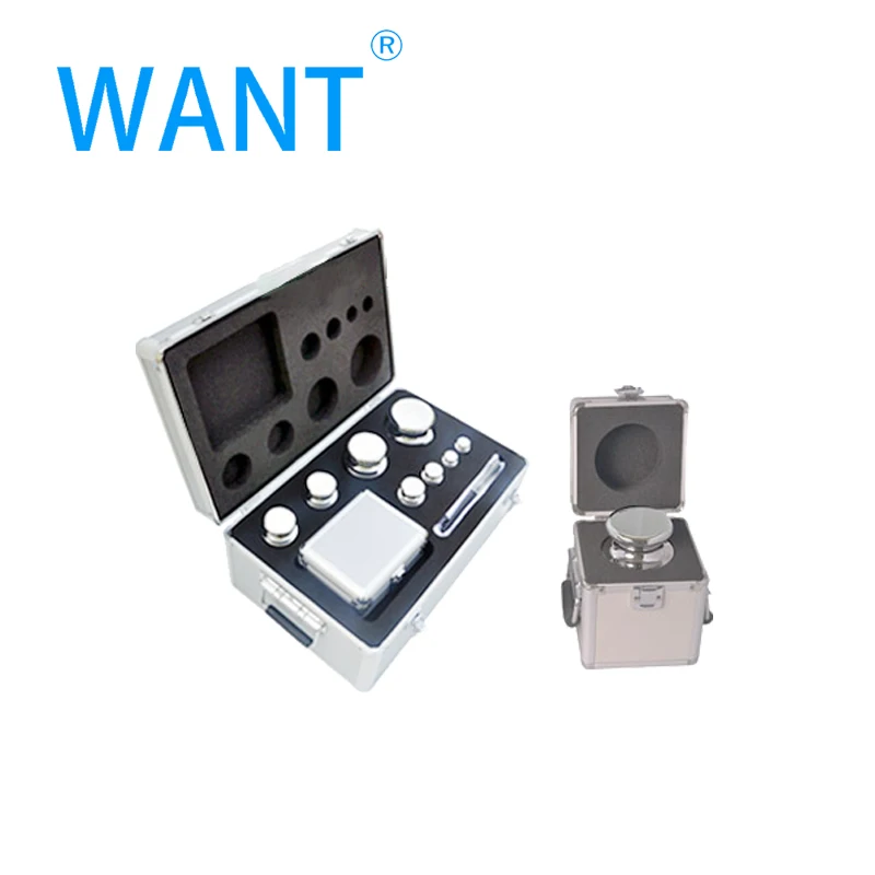 E2 F1 F2 M1 Class 1mg-2kg Class Weight Box Stainless Steel Calibration Weights