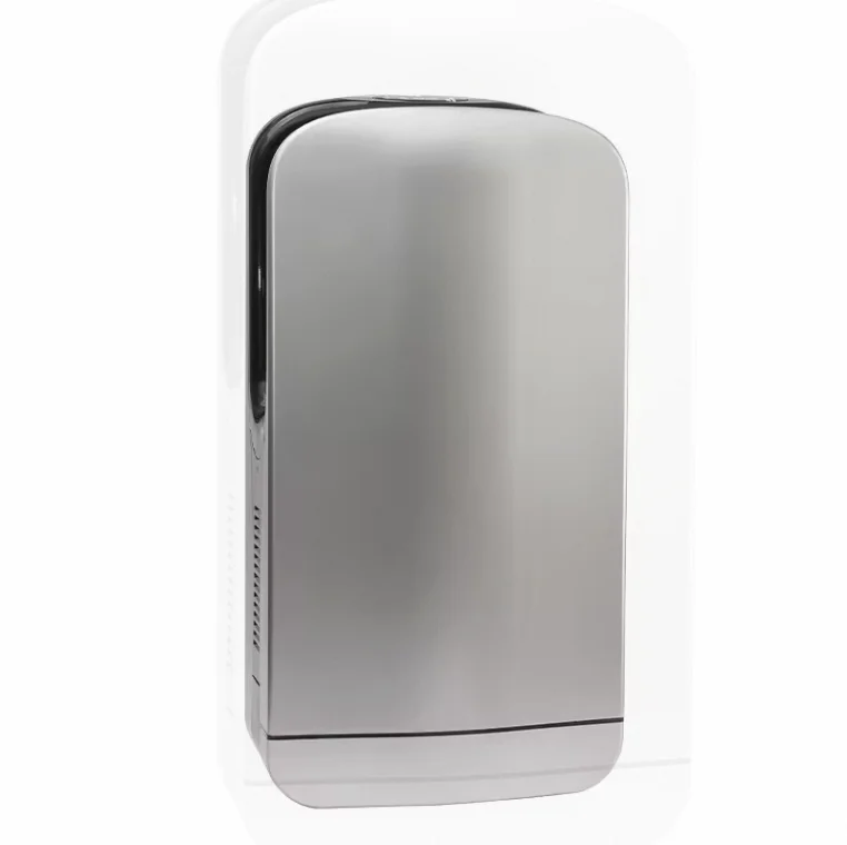 

White Plastic Automatic Sensor Jet Hand Dryer High-Speed Induction Brushless 1800W Wall-Mounted Economical Electric For Hotel