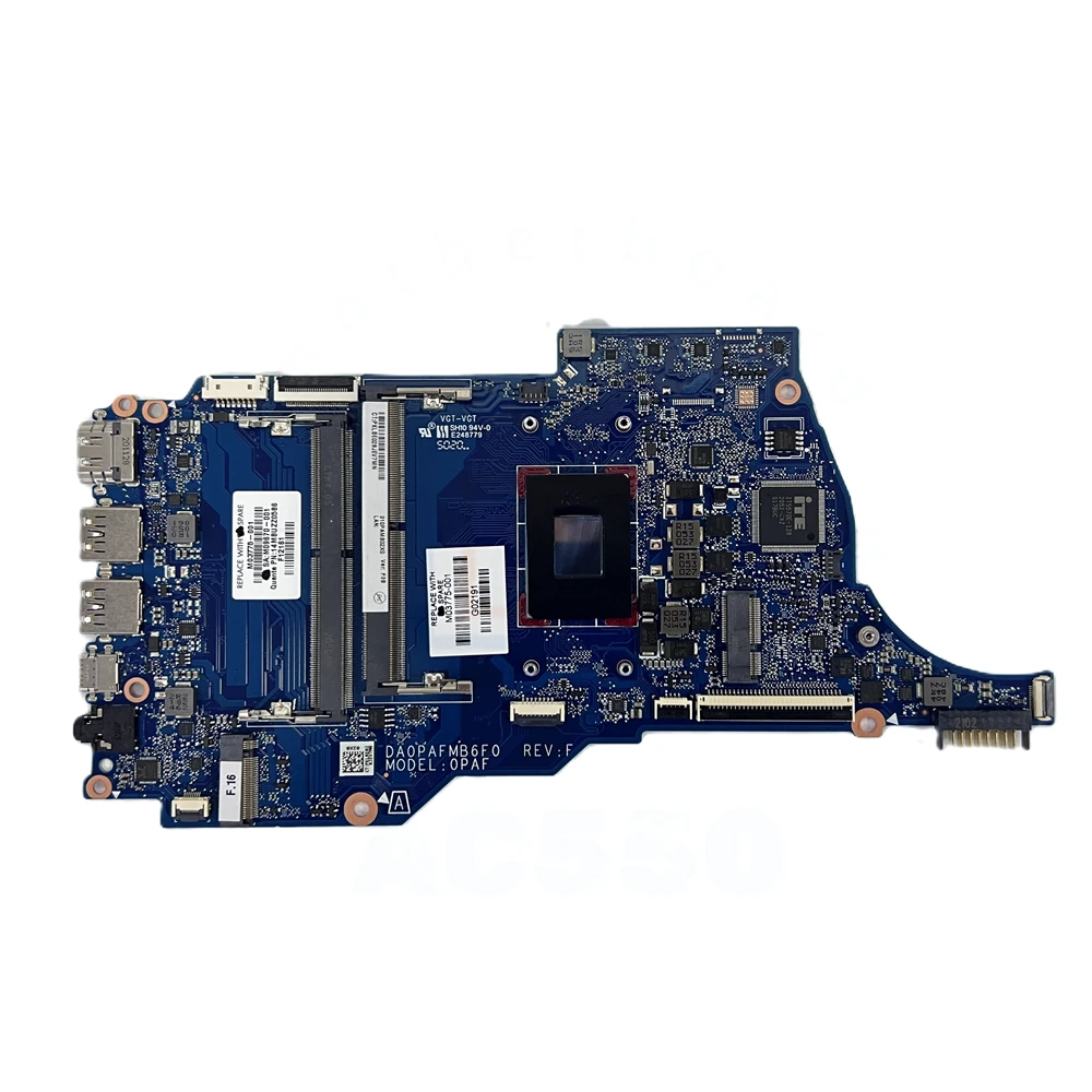 

Laptop Motherboard M03775 M03775-001 DA0PAFMB6F0 For HP 14-FQ with R5 4500 R7-4700 CPU text OK
