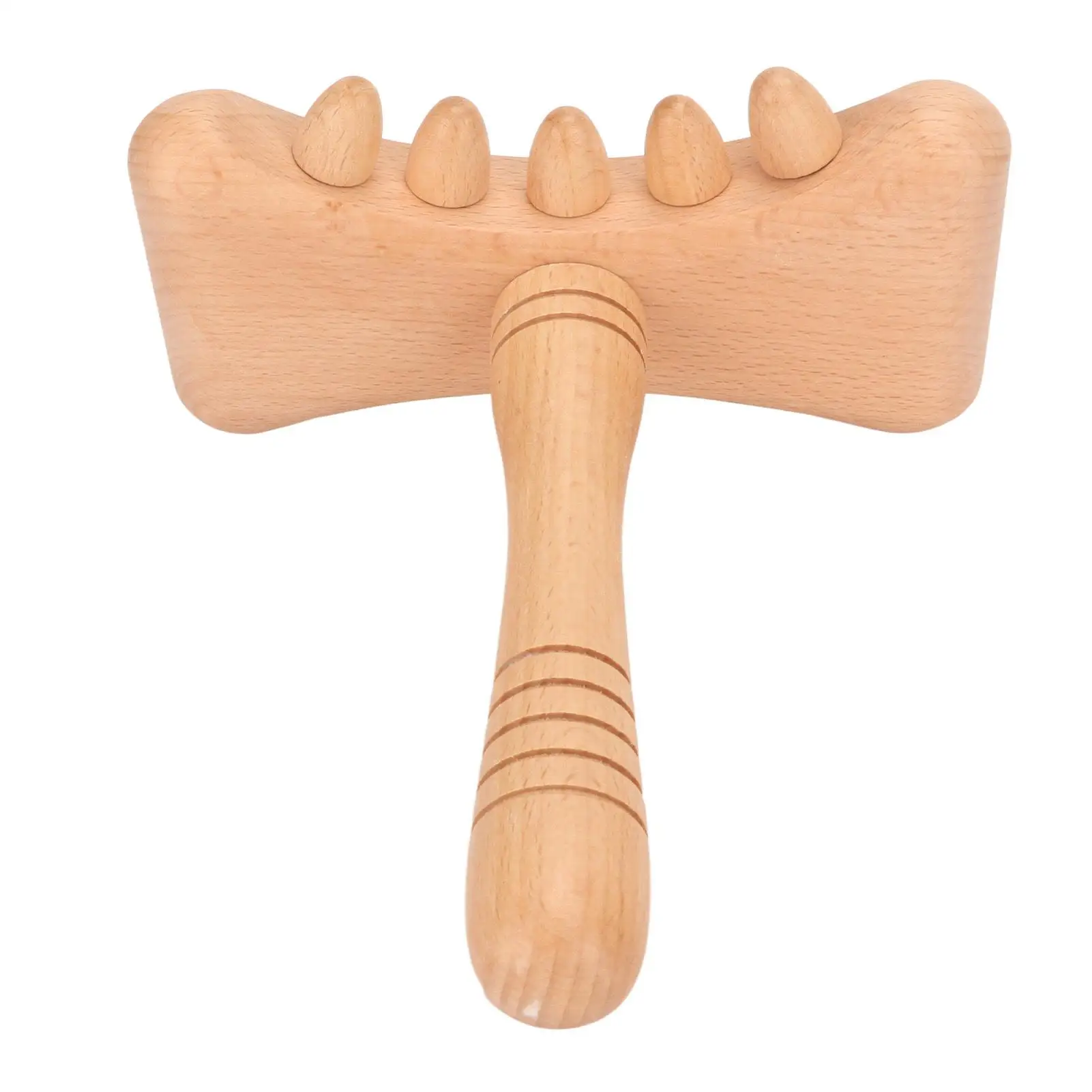 

Wood Gua Sha Massage Tool Rounded Edges for Pain Relief Compact Portable Design for cervical Spine Improves Neck Pain