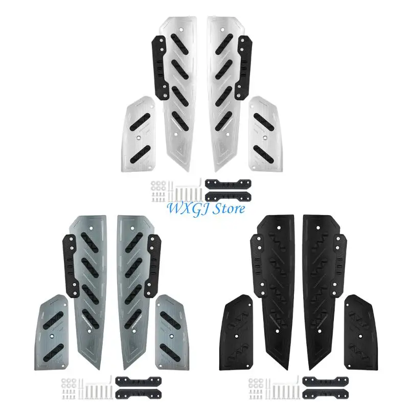 

37JE Slip Resistant Footpeg Covers Aluminum Motorcycle Foot Pads set for 350 NSS350