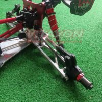VITAVON CNC Alu7075 Rear Lower Suspension Arm For Arrma Kraton 6S BLX, Kraton 6S EXBKraton 6S
