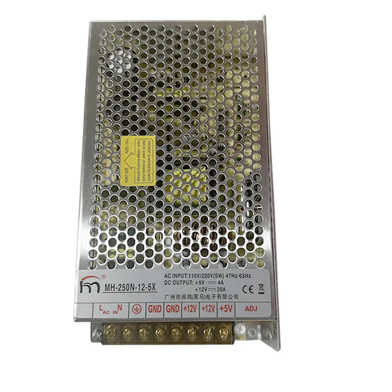 1PC Original New Power Supply For MINHONG 5V4A 12V20A 250W MH-250N-12-5X Power stabilizer