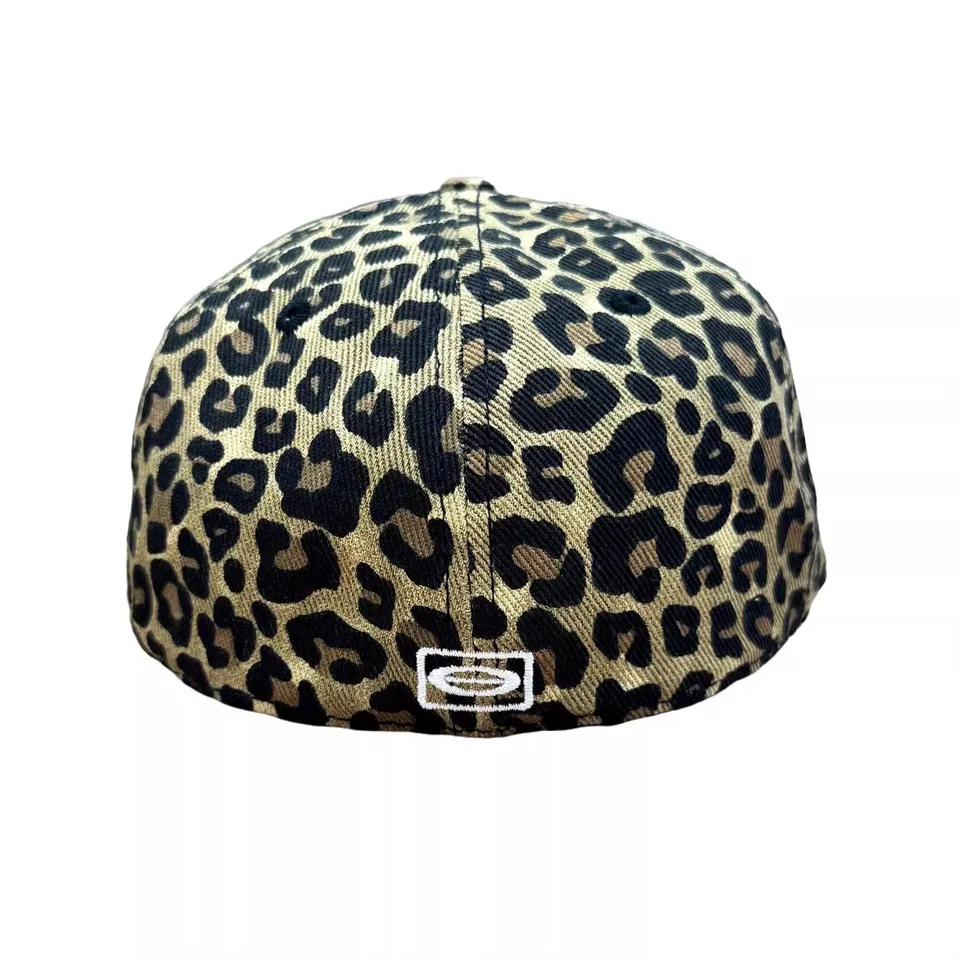 帽子 YVL leopard cap opium 7 1/2 2025 Playboi Carti Yvl camo Fitted Hat Leopard print camouflage
