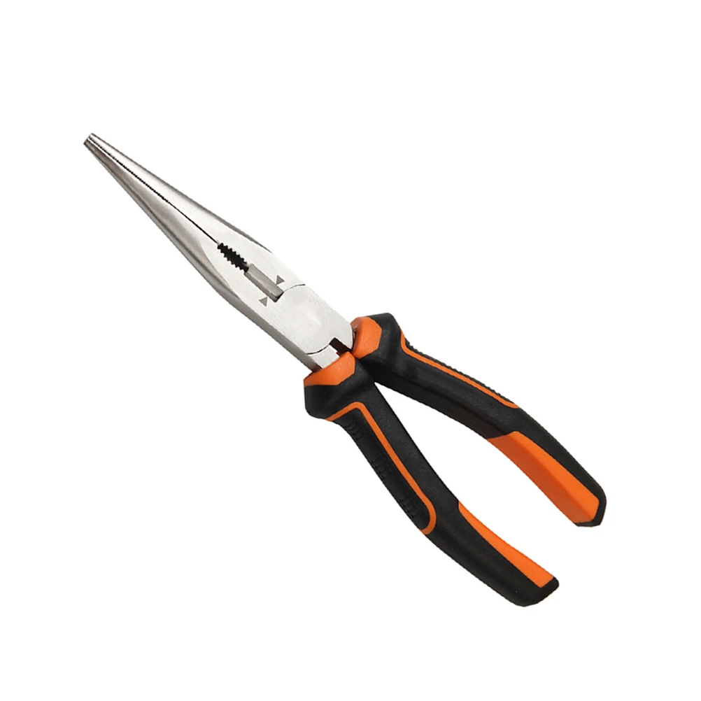 

Multi-functional Needle Nose Pliers Durable Nickel Chromium Steel Household Comfort Anti-fatigue Induction Hardened