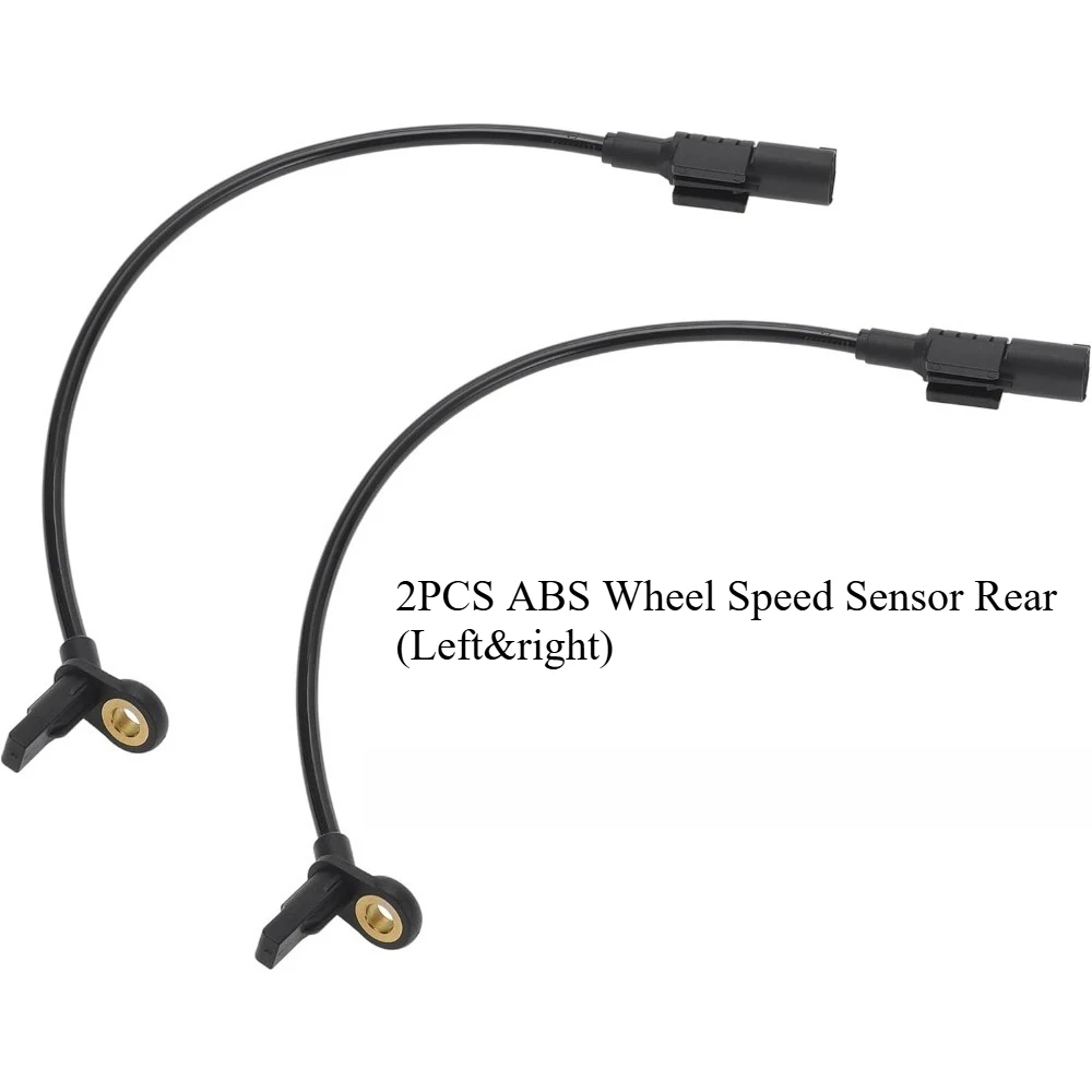 2PCS ABS Wheel Speed Sensor Rear (Left & Right) for Mercedes-Benz R63 AMG R500 R350 R320 ML63 AMG ML550 ML500 ML450 ML350 ML320
