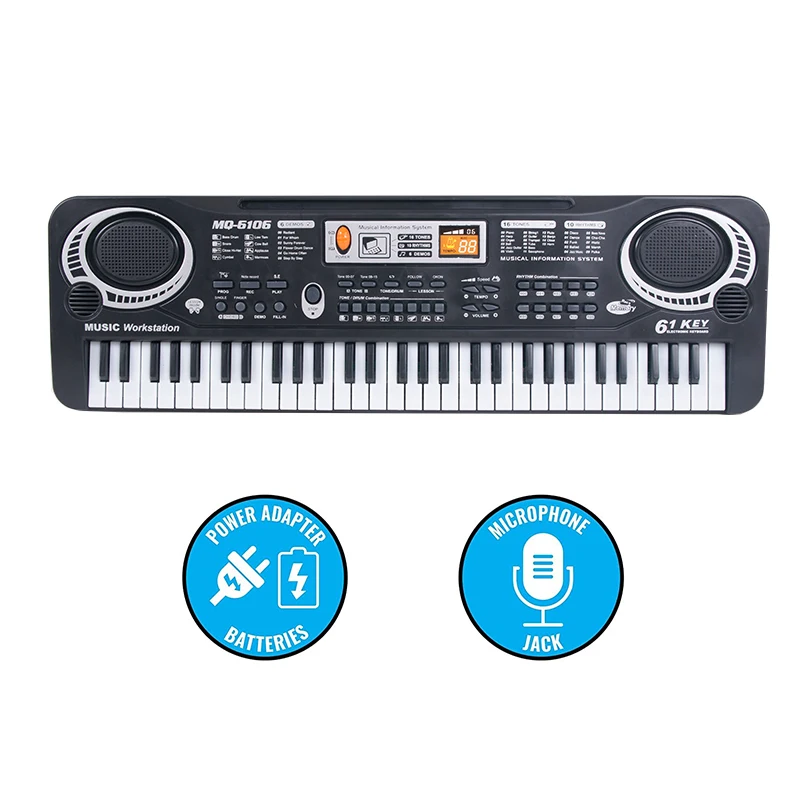 High-value and High-performance 61-key Electronic Organ Musical Instrument Children's Electronic Keyboard Piano