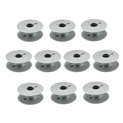 (10 PCS) 91-010079-05 Aluminum Bobbin For PFAFF 1245, 145, 146, 175, 240, 341, 491, Sewing Machines