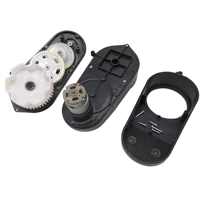 1 قطعة 6 فولت 380 موتور ألعاب أطفال اكسسوارات السيارات صندوق التروس دراجة نارية كهربائية دراجة ثلاثية العجلات محرك السيارة علبة التروس 16000 بدوره 390 المحرك