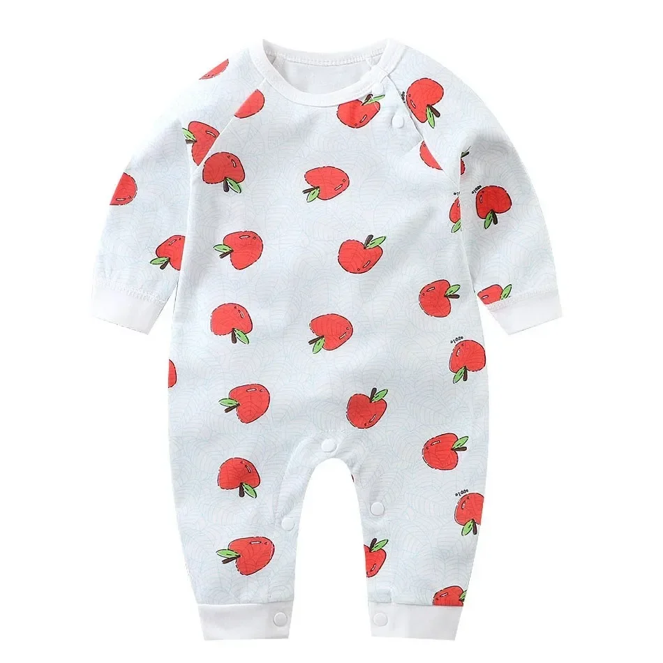 

0-12M Newborn Clothes For Boy Girl Baby Romper Kids Cotton Cute Long Sleeve Babe Clothes Infant Jumpsuit Costume Kid Clothing