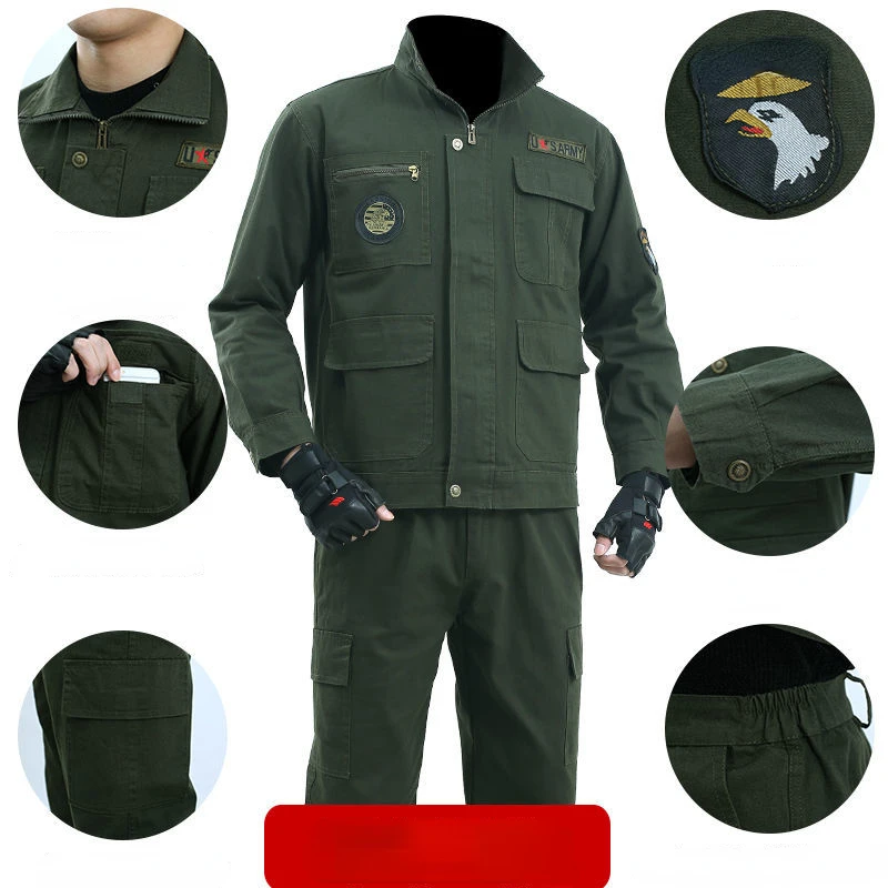 Cotton Suits American Military Uniform Special Forces Uniforms Military Uniform Camouflage Security Guard Uniforms Men Clothing