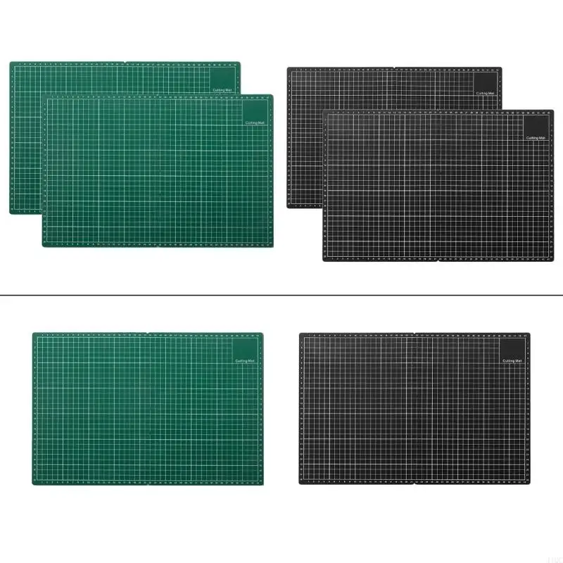 

2025 New Pack of 2 Jewelry Craft Essential Rotating Cutting Mat Foldable Polypropylene Texture Craft Accessory for Art Projects