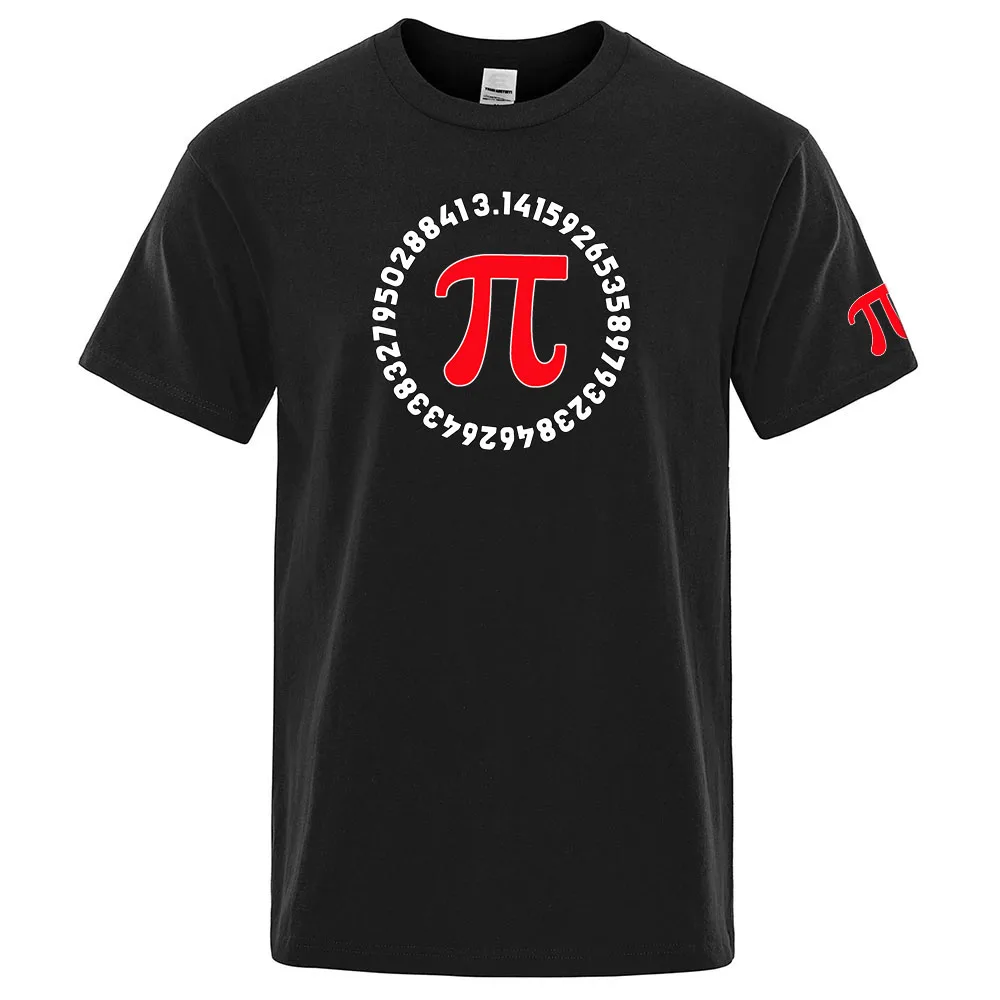 Funny Pi Design New Men's Business Casual Solid Color Short Sleeved Shirt for Summer Fashion No Ironing Comfortable