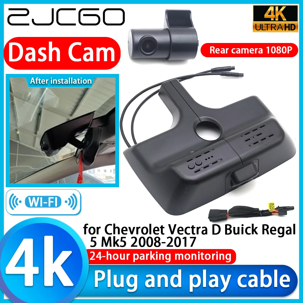 

for Chevrolet Vectra D Buick Regal 5 Mk5 2008-2017 4K DVR Dash Cam Car Camera 2160P Sony Lens 24h Parking Monitor Video Recorder