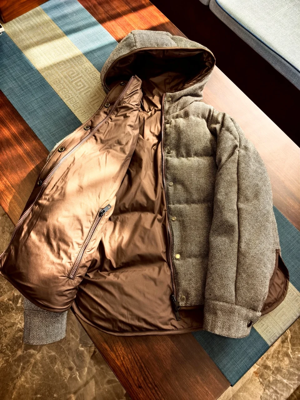 وصل حديثًا لخريف وشتاء 2025: سترة/معطف أنيقة ومتعددة الاستخدامات وغير رسمية وفاخرة بغطاء للرأس وقابلة للعكس #4